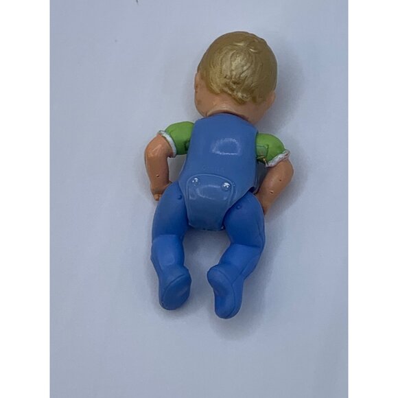 Fisher Price Loving Family Twin Time Blue Baby Boy Doll - Picture 4 of 9